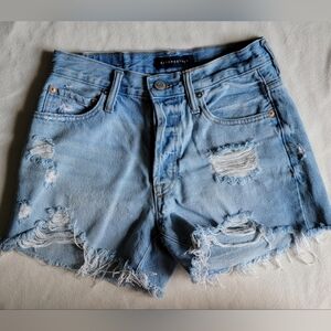 Denim shorts, size 2